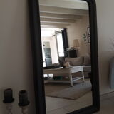 Miroir ancien de style Louis Philippe 77x138cm