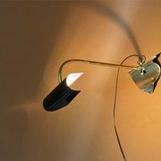 1950s pair of wall lamps