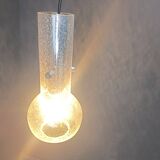 Vintage murano glass pendant light, 1970s