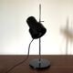 Lampe de bureau à pince noire 1970