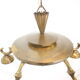Art deco 5 flamming chandelier 1930s