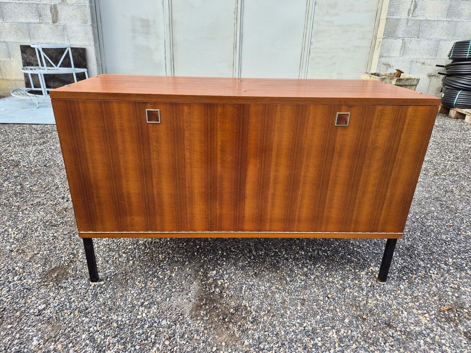 Buffet bar enfilade moderniste Paolozzi Monopoly vintage années 60