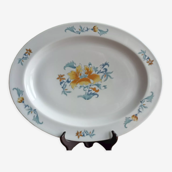 Limoges porcelain serving dish by Bernardaud - Lhasa Soap model