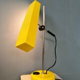 Lampe de bureau fluorescente vintage jaune