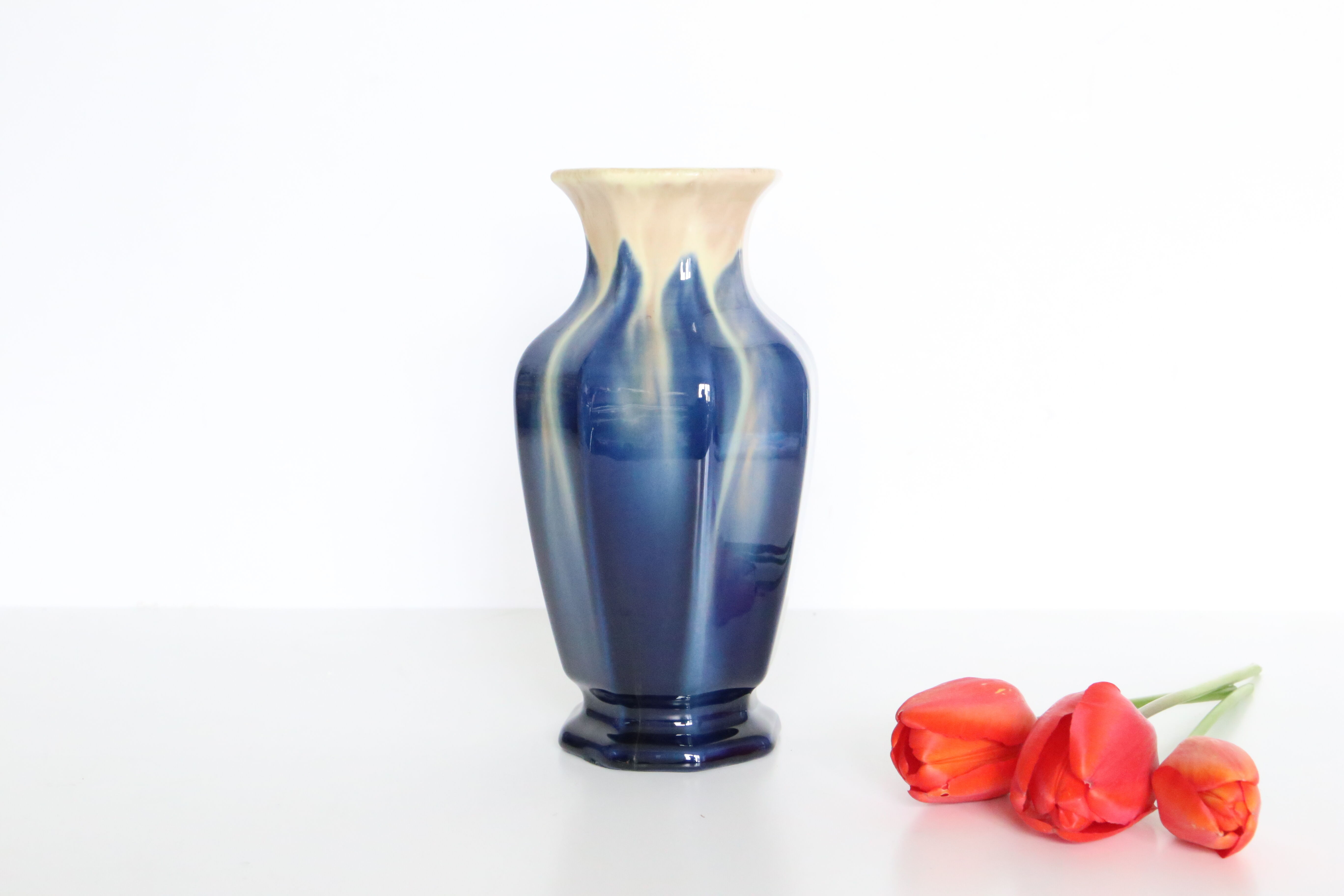 De Bruyn ceramic vase, Lille, France, antique ceramics