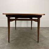 Scandinavian extendable teak table, 60s