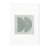 Peinture sur papier datée et signée sans cadre M168