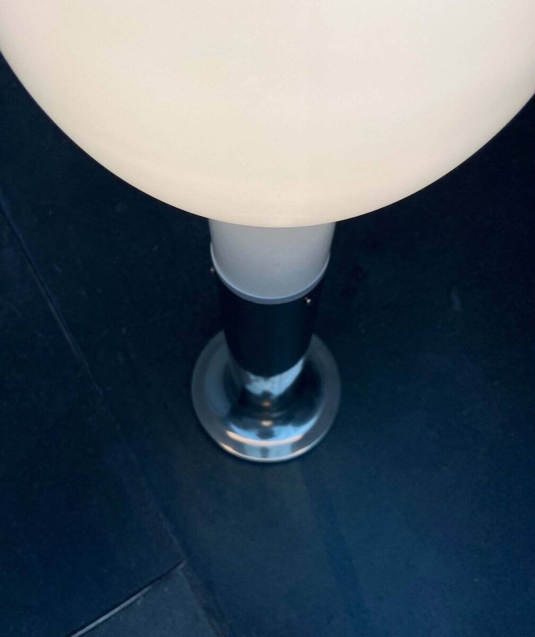 Swiss design floor lamp modern bulb mid-century space age by Temde, 1960s