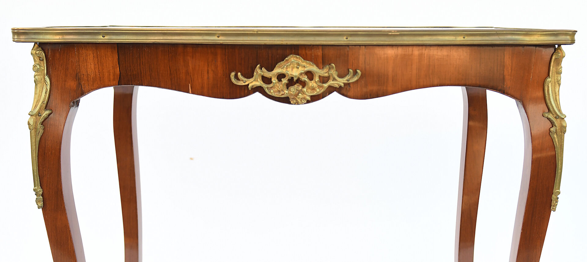 In-bookmarked living room table