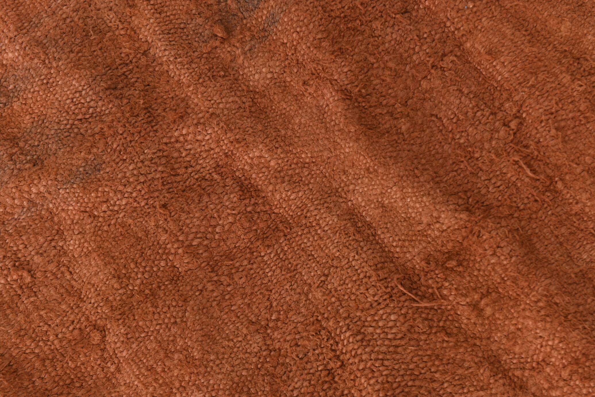 Cinnamon Turkish Pattern Kilim Runner Rug, 64x267 Cm