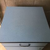 Blue formica kitchen furniture