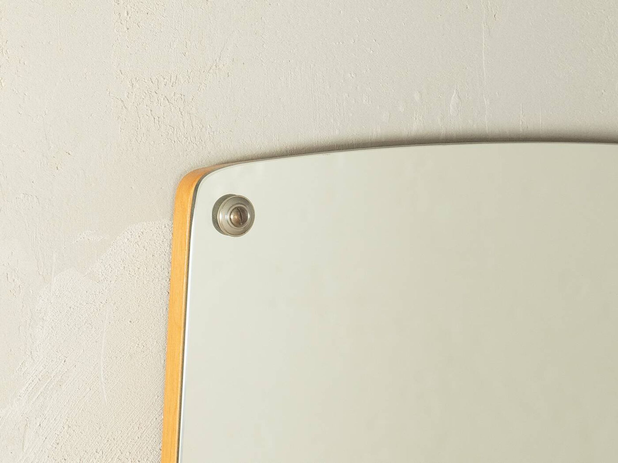 Miroir mural vintage simple avec étagère