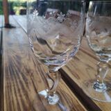 Verres à pied vintage