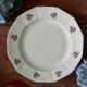 Plates and dish in genuine opaque Digoin Sarreguemines.