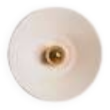 Lisette - white terracotta - wall light