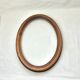 Oval wooden frame b+h