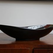 Grande coupe centre de table West Germany céramique 1960 Mid Century 43cm