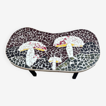 Vintage mushroom ceramic coffee table