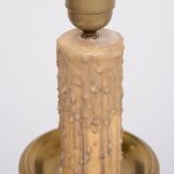 set solid Brass Gothic Revival Table Lamps 1950s