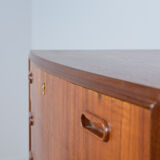 Mid-Century teak chest of drawers by Poul Jessen for PMJ Viby, 1960s