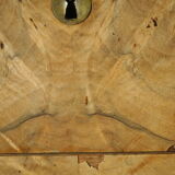 Louis Phillipe style chest of drawers in light walnut 20th century