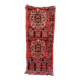 Moroccan carpet boujad red - 85 x 200 cm