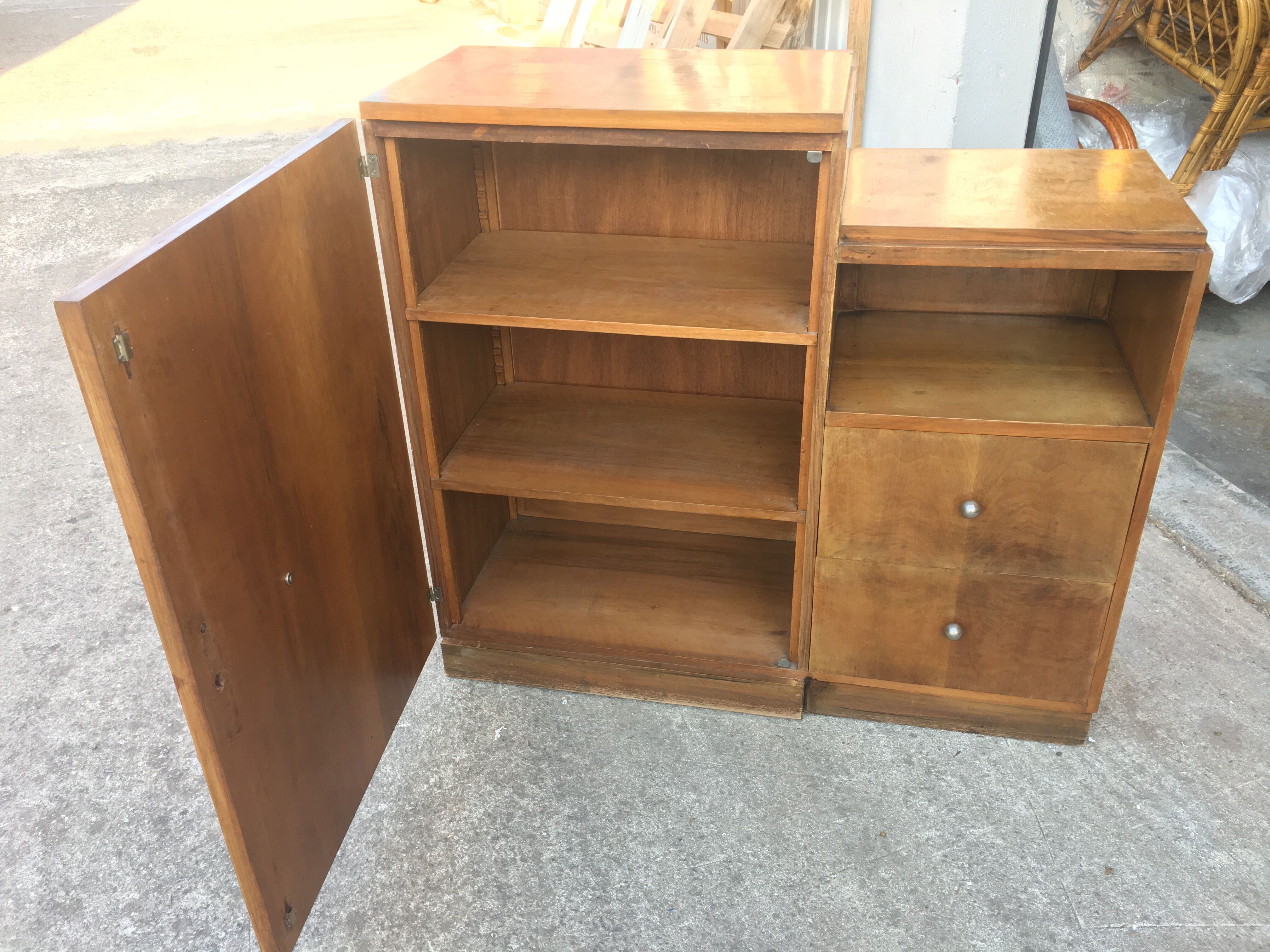 Art Deco asymmetric furniture