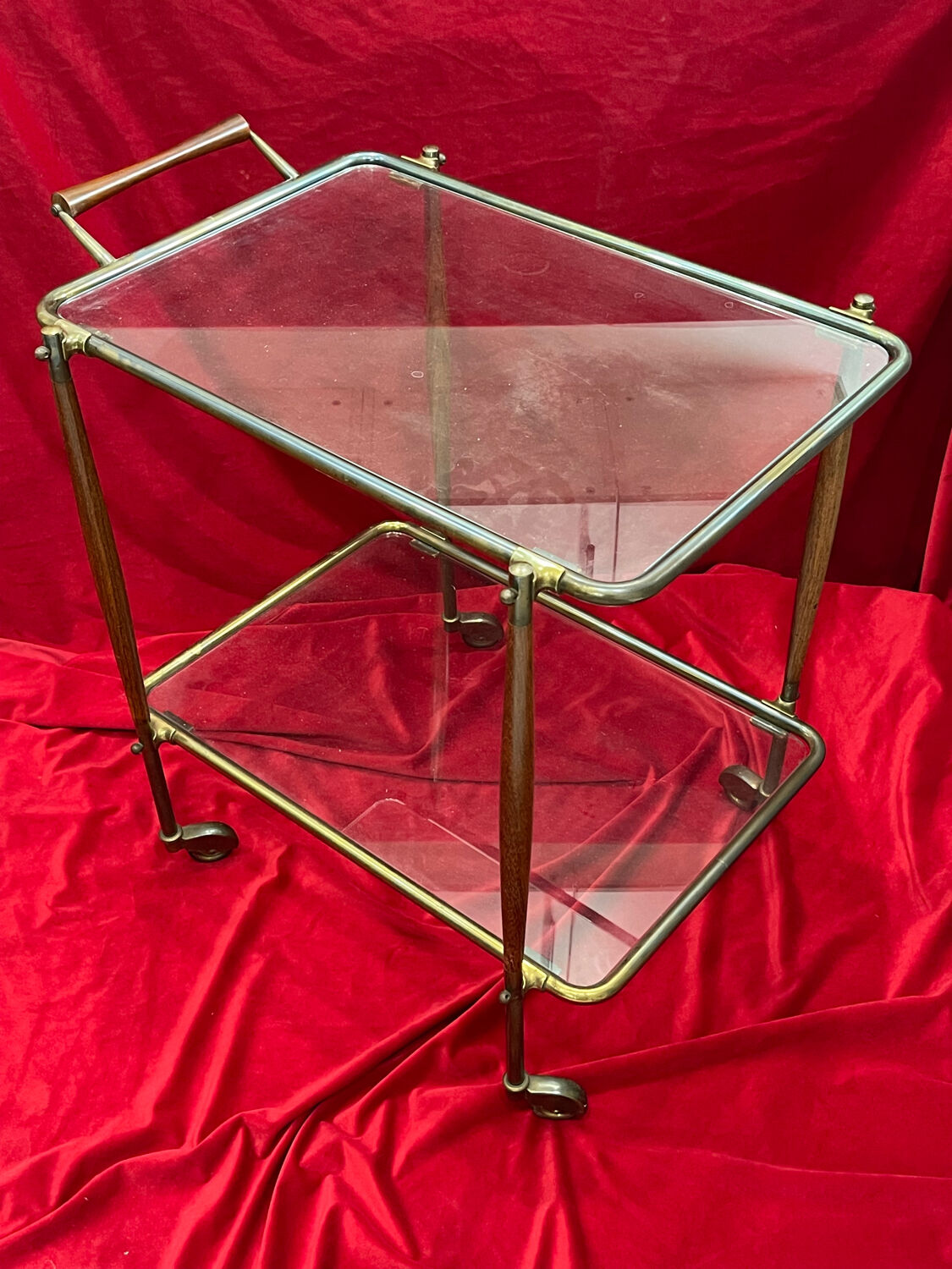 Bar trolley served