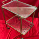 Bar trolley served