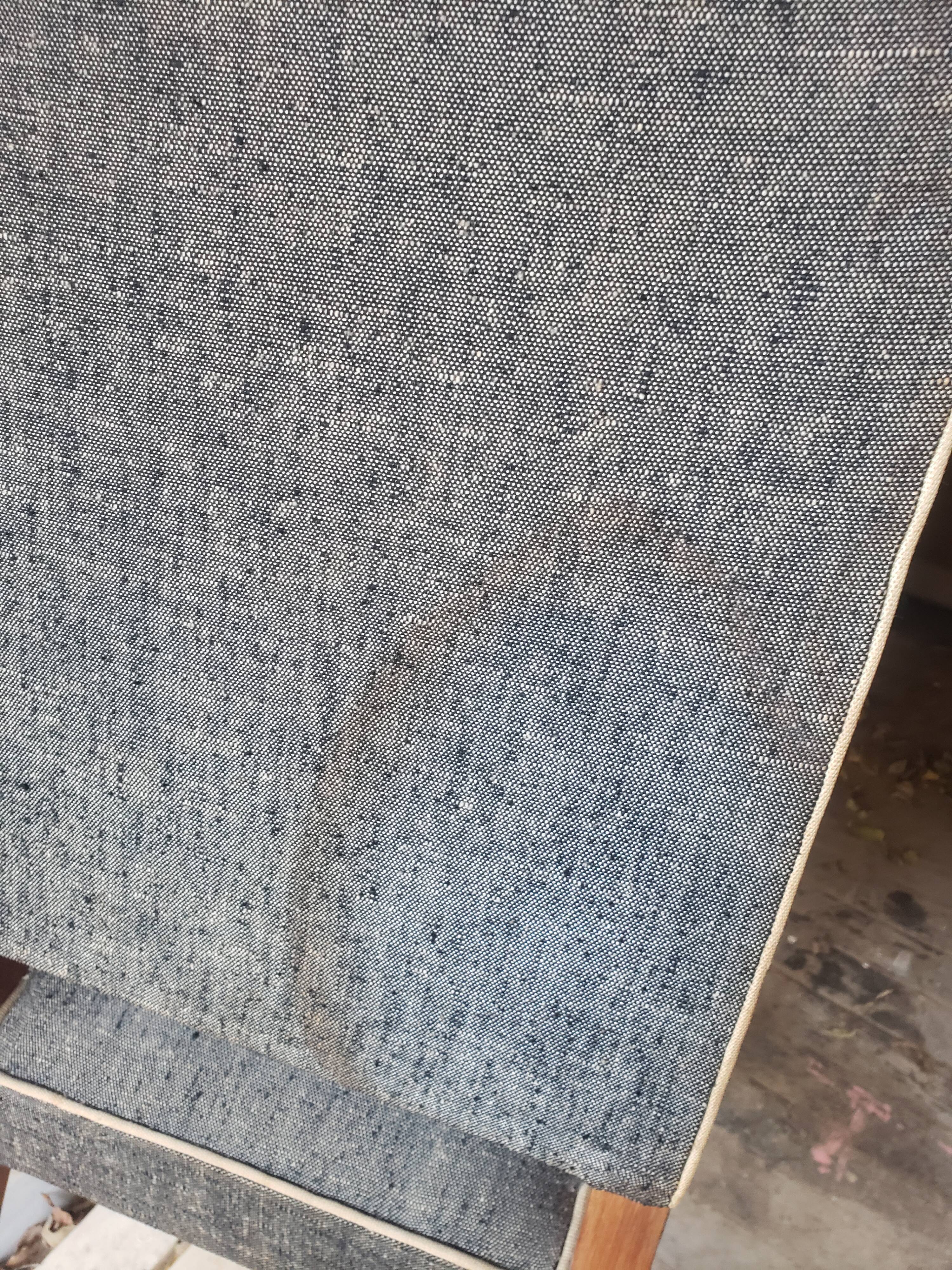 8 vintage chairs lined grey black