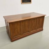 1950s walnut counter or desk