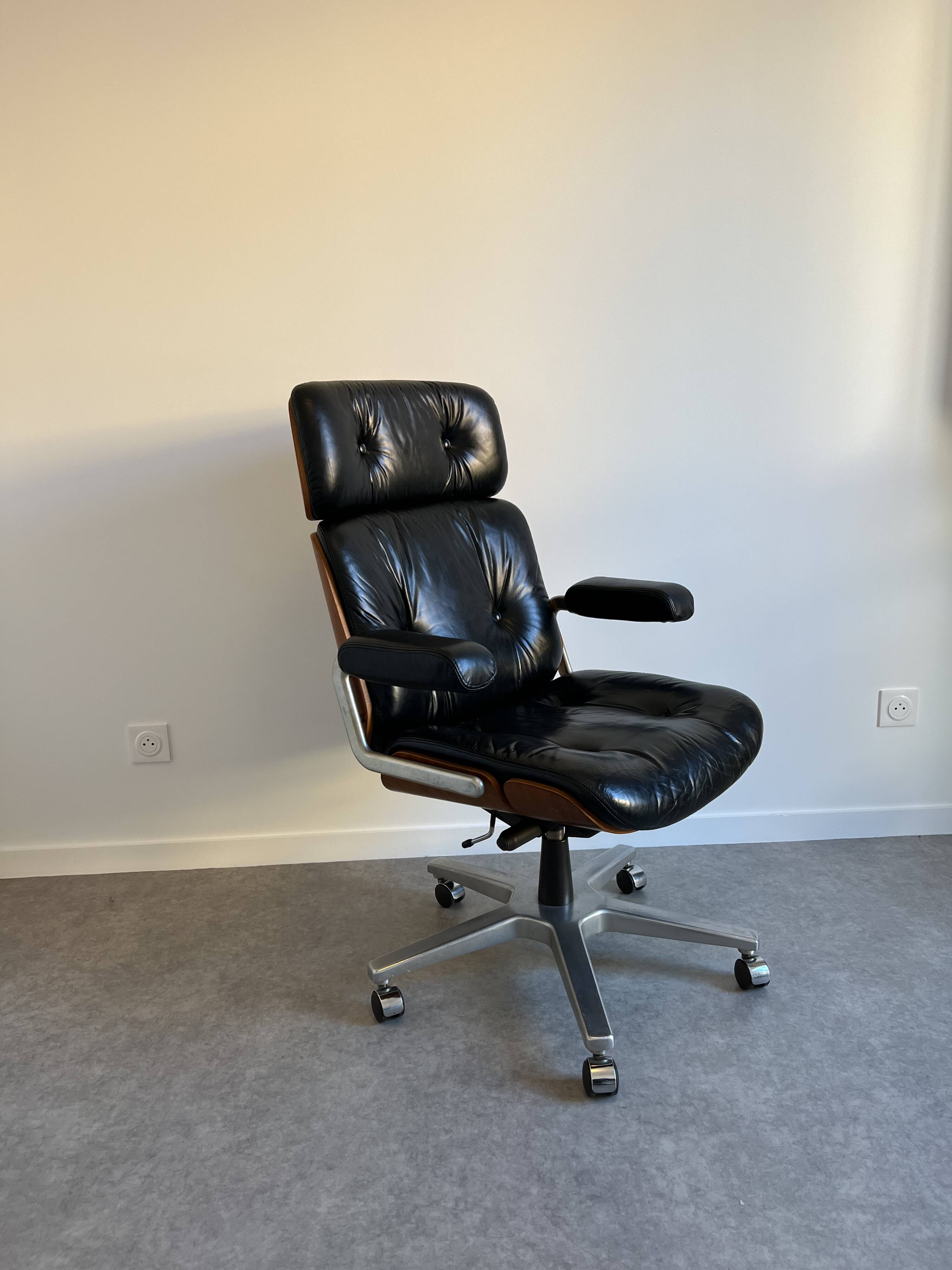 Stoll Giroflex Office Chair by Karl Dittert 1970s Vintage