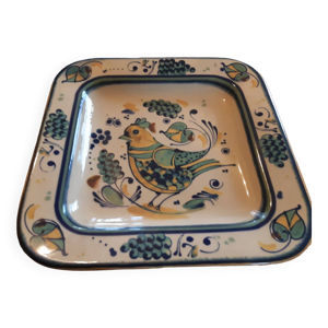 Plat ceramique vintage