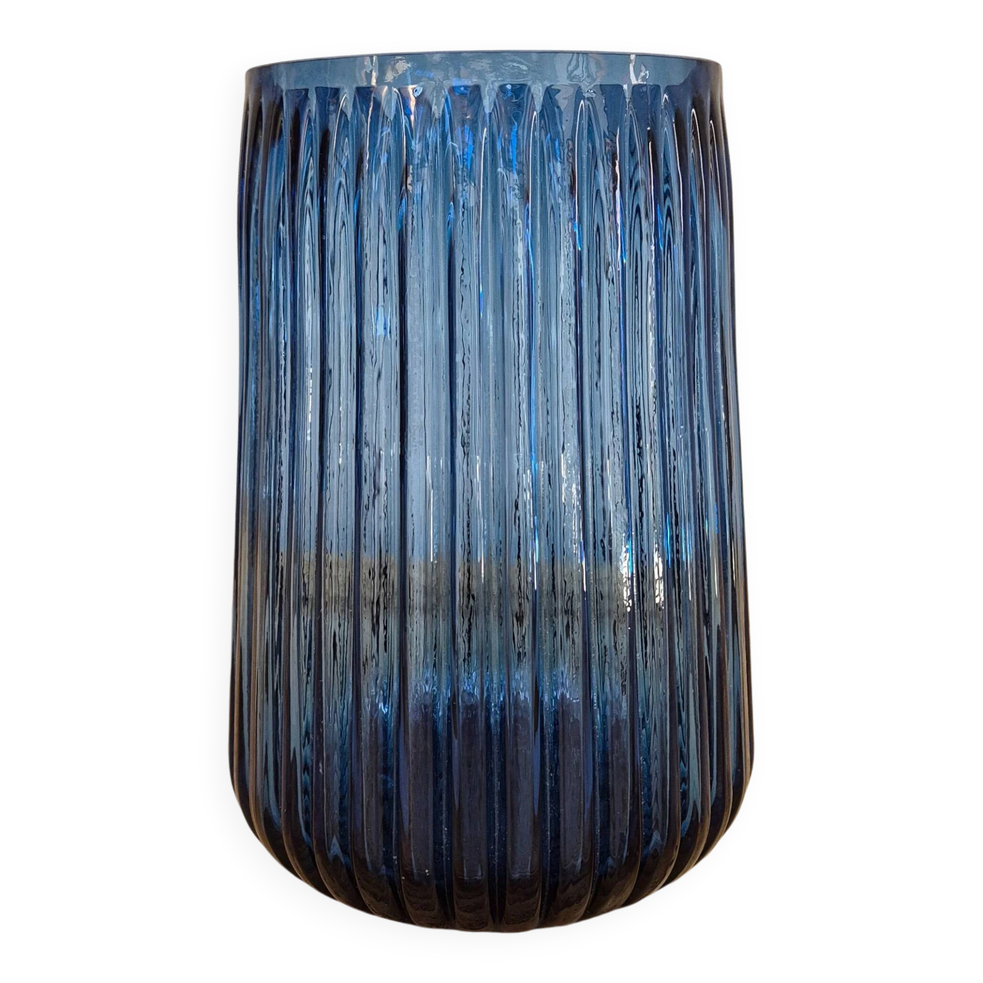 Blue vase