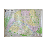 Map poster - Plan de Paris, 1981