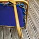 Vintage Samti camp bed