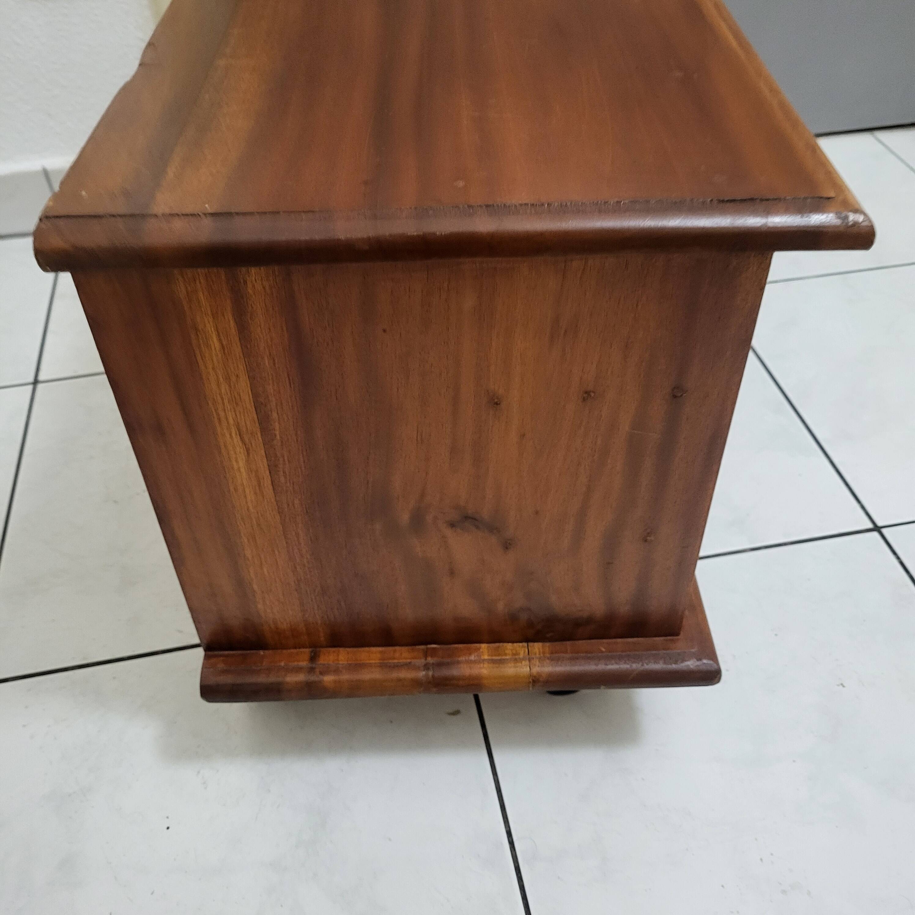 Trade furniture, apothecary in oak, late 19th century.