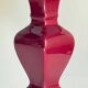 Chic ceramic and velvet vintage lamp