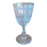 Crystal water glass by Baccarat? Early 20th century.