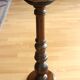 High wooden pedestal - coloumn - height 66 cm - plant stand - Vintage