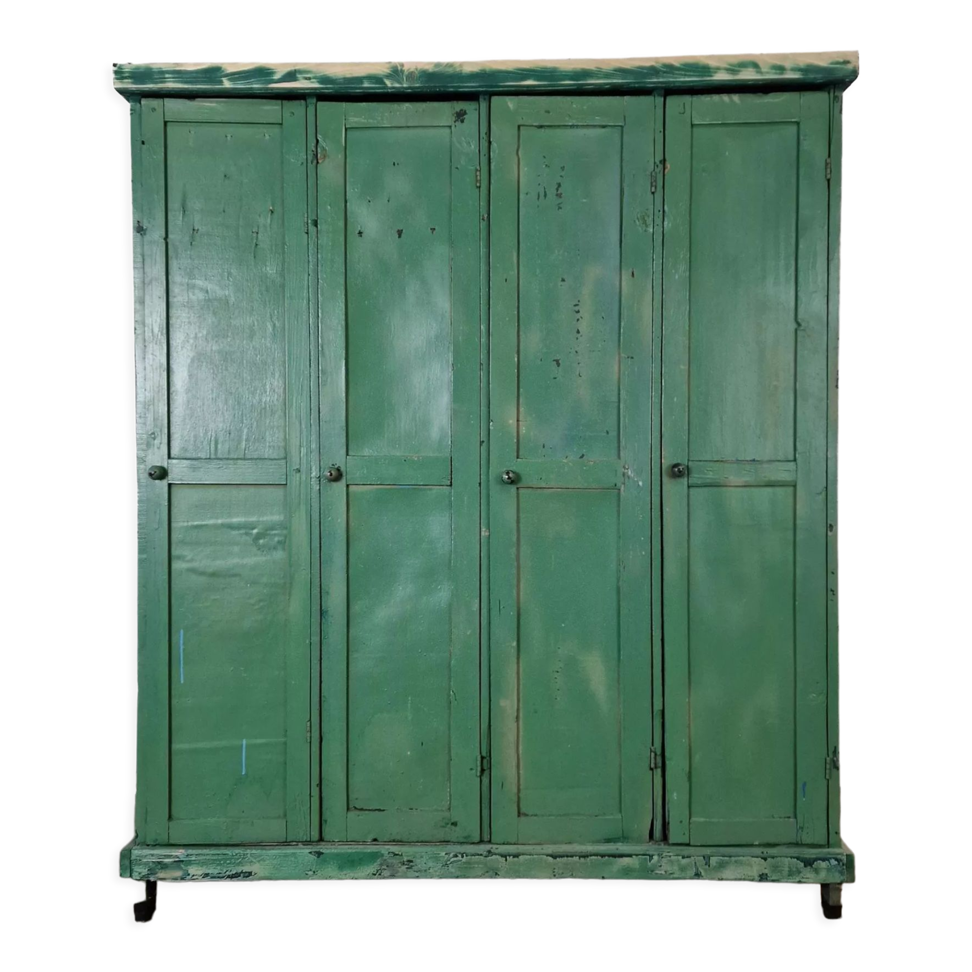 Vintage wooden locker
