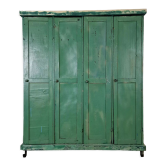 Vintage wooden locker