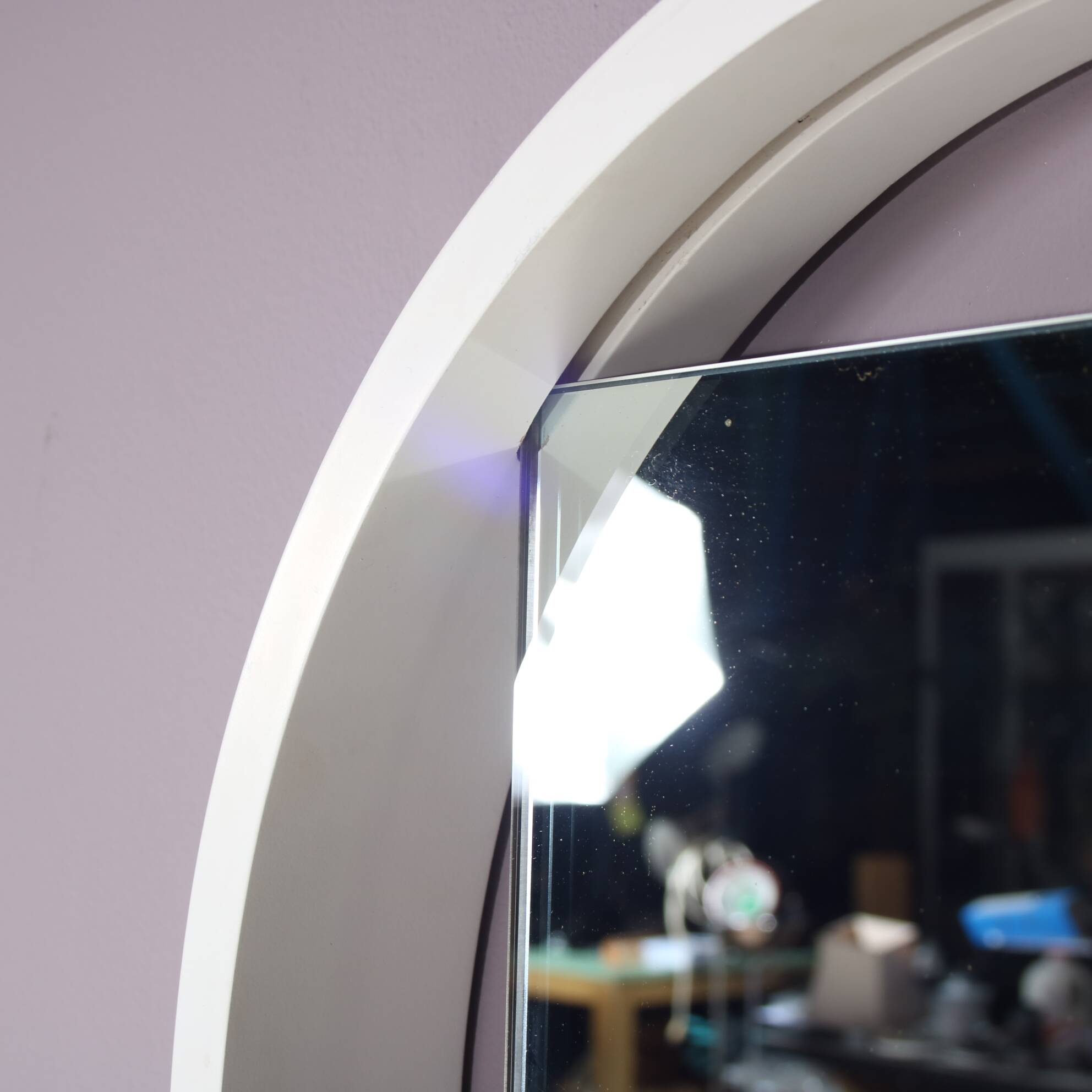 Miroir « DZ84 » des années 1950 par Benno Premsela pour Spectrum, Pays-Bas