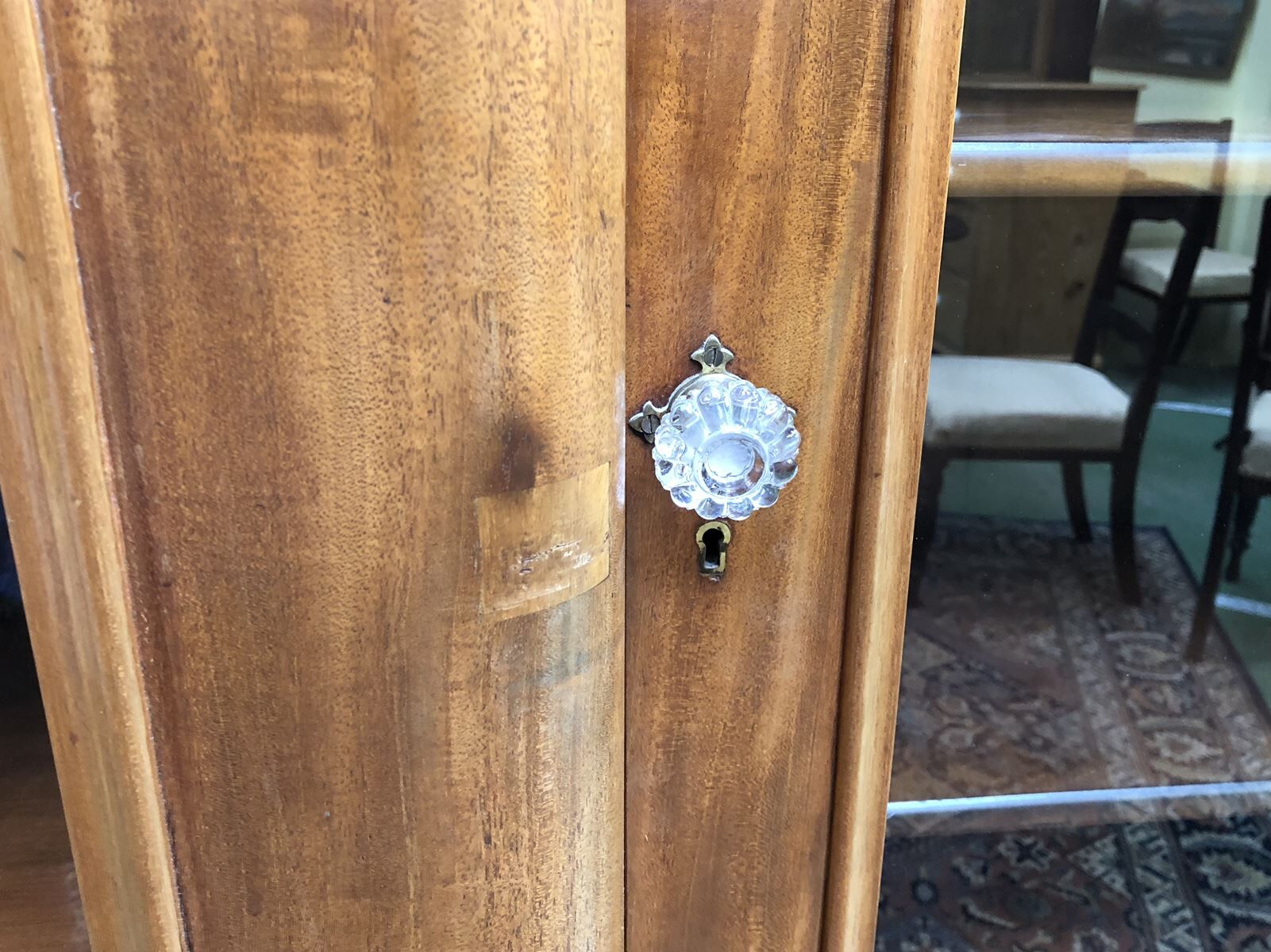 Mahogany victorian nineteenth bookcase