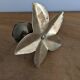 Brass lotus candle holder
