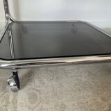 Space Age Side Coffee Table on Casters