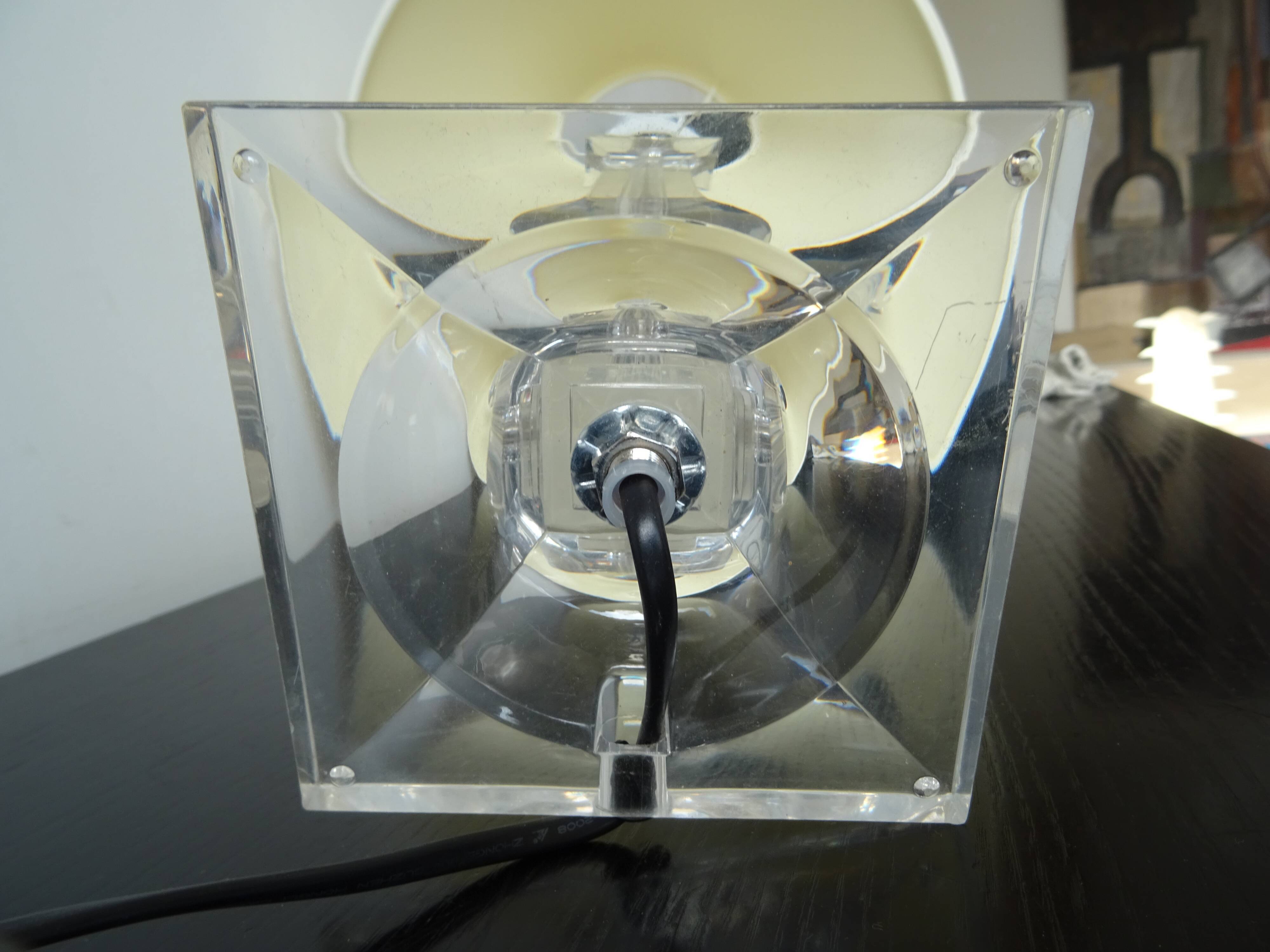 Plexiglas living room lamp