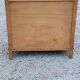 Vintage oak chest of drawers legs compass 3 drawers from the 50s