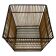 Vintage Rohe Noordwolde rattan basket by Dirk van Sliedrecht 60's Design