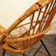 Rohe Noordwolde rattan vintage sixties design armchair
